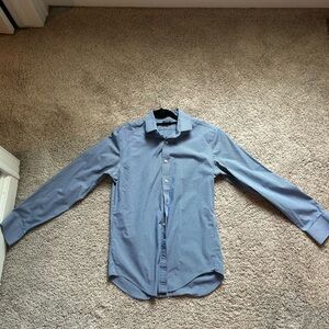 J. Crew Blue Men's Dress Shirt Size Medium